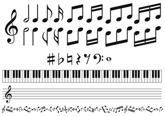 音符のイメージ素材集