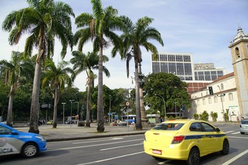 streets of Rio de Janeiro, Brazil