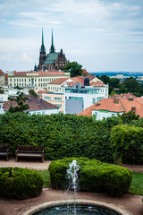panoramic view of brno