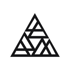 modern triangle design