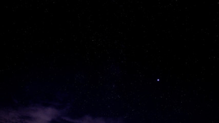 milky way on night sky natural background