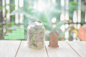 Financial savings for buying a home