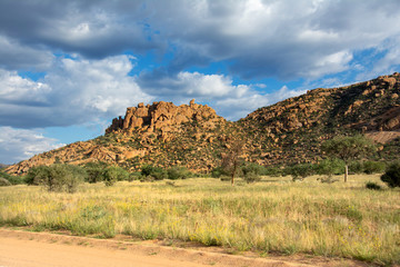 travel from damaraland to kaokoveld in namibia