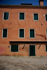 Venedig, Altstadt, Gasse, Weg, Antik, Italien, eng, Fluss, Balkon, Wohnen, Brücke