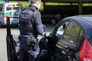 Polizeikontrolle, allgemeine Verkehrskontrolle