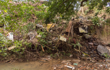 The creek and human pollution 06