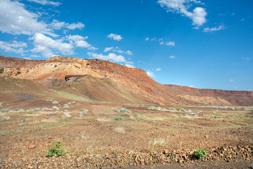 travel from damaraland to kaokoveld in namibia