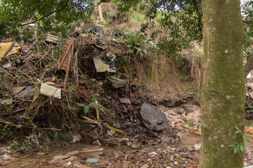 The creek and human pollution 08