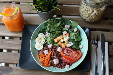 healthy food restaurant