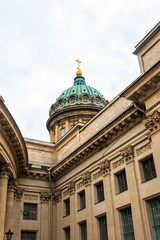 Kazan cathedral in St. Petersburg, Russia