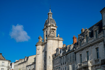 Fototapeta na wymiar La Grosse Horloge à La Rochelle