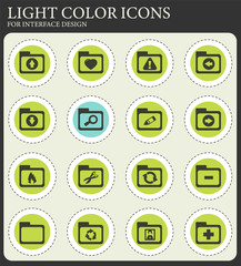 Folders icons set