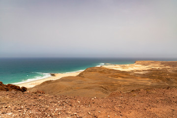 morro negro lighthouse in boa vista cabo verde