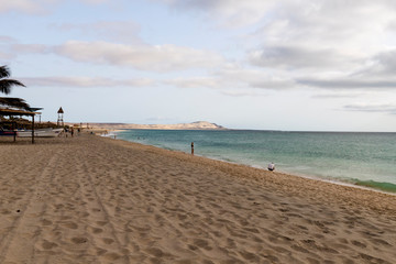 beach of chaves in Boa Vista cabo verde