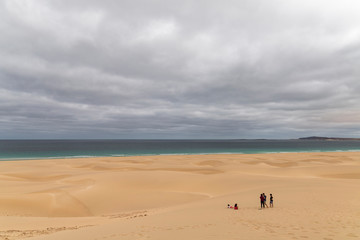 beach of chaves in Boa Vista cabo verde