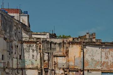 Fototapeta na wymiar Abriss in Havanna