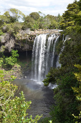 Fototapeta na wymiar Wasserfall Neuseeland