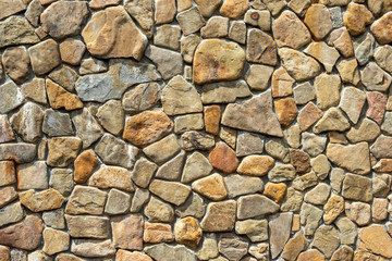 Natural stone wall or fence texture