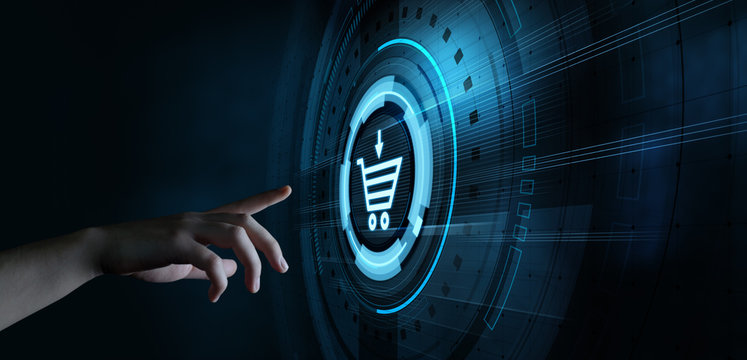 E-commerce online shopping business technology internet concept