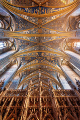 Ceiling of the Cathedral of Albi, France