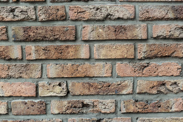 Naklejka premium brick brown wall texture stone bachground wallpaper