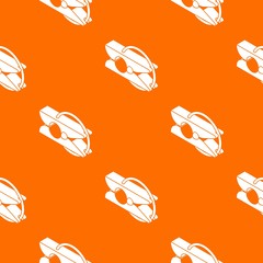 Clothes pin pattern vector orange for any web design best