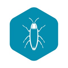 Cockroach icon. Simple illustration of cockroach vector icon for web