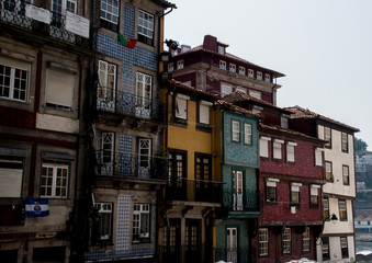 Obraz premium The colorful architecture of Porto, Portugal