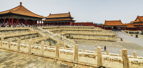 The Forbidden City, Beijing General view.