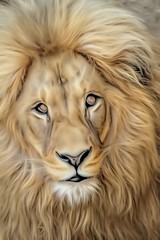 Lion art