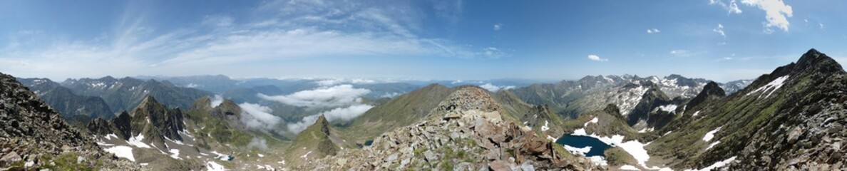 panorama crête Hourgade