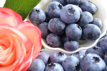 Blueberries in a bowl