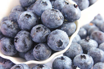 Blueberries in a bowl