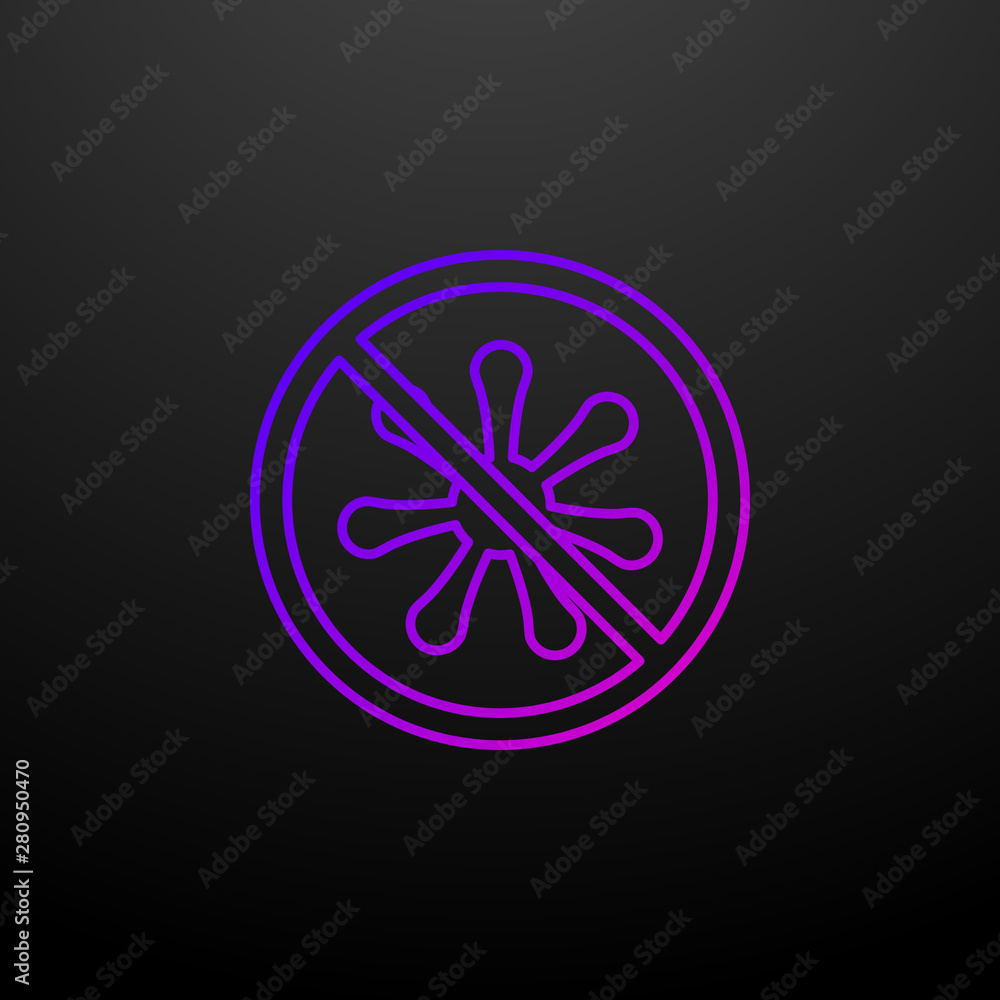 Aufkleber quarantine outline nolan icon. elements of security set. simple icon for websites, web design, mobil