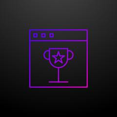 Quality web page line nolan icon. Elements of seo & web optimization set. Simple icon for websites, web design, mobile app, info graphics