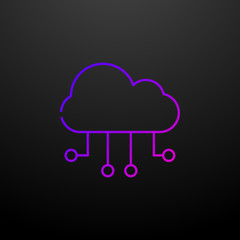 Cloud storage nolan icon. Elements of seo and online marketing set. Simple icon for websites, web design, mobile app, info graphics