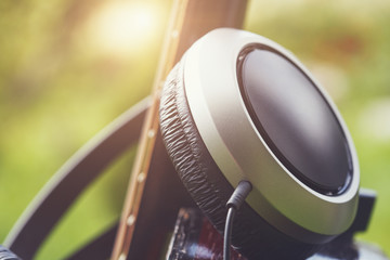 headphones for listening to music and guitar