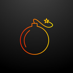 Bomb nolan icon. Elements of virus antivirus set. Simple icon for websites, web design, mobile app, info graphics