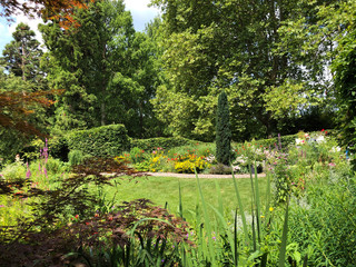 Platanenweg 5, Show garden for hobby gardeners (Flower Island Mainau on the Lake Constance or Die...