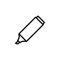 Marker, tool icon. Element of Education icon. Thin line icon