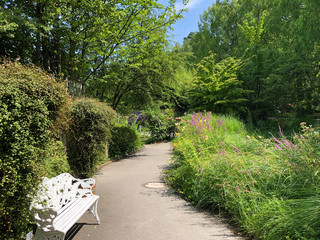 Garden for Everyone or Garten für Alle (Flower Island Mainau on the Lake Constance or Die...