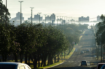 cidade nuvens