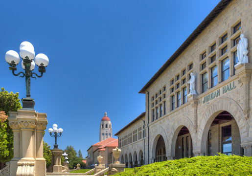 Jordan Hall on the Campus of Stanford University.