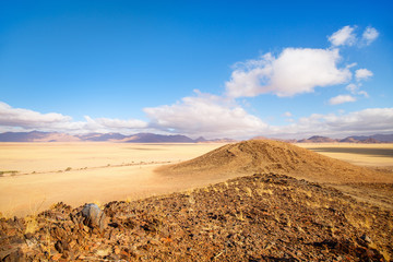 Namib desert landscape