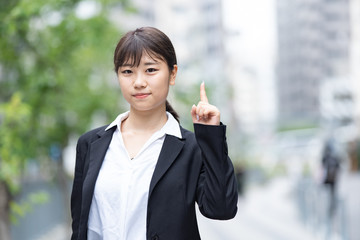 【ハンドサイン・No.1】新入社員・就職活動学生