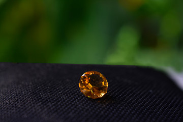 yellow sapphire Is a beautiful, rare and expensive yellow gemstone