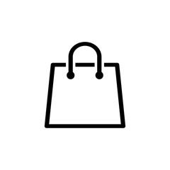 Shopping Bag icon vector symbol illustration