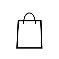 Shopping Bag icon vector symbol illustration