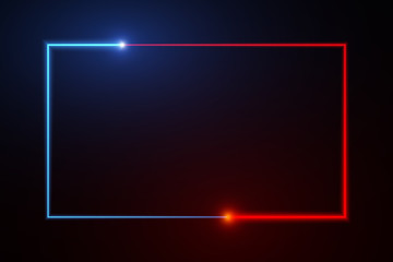 abstract seamless background blue red spectrum  screens projection technology. vector illustration