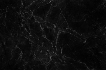 black marble pattern texture natural for background.